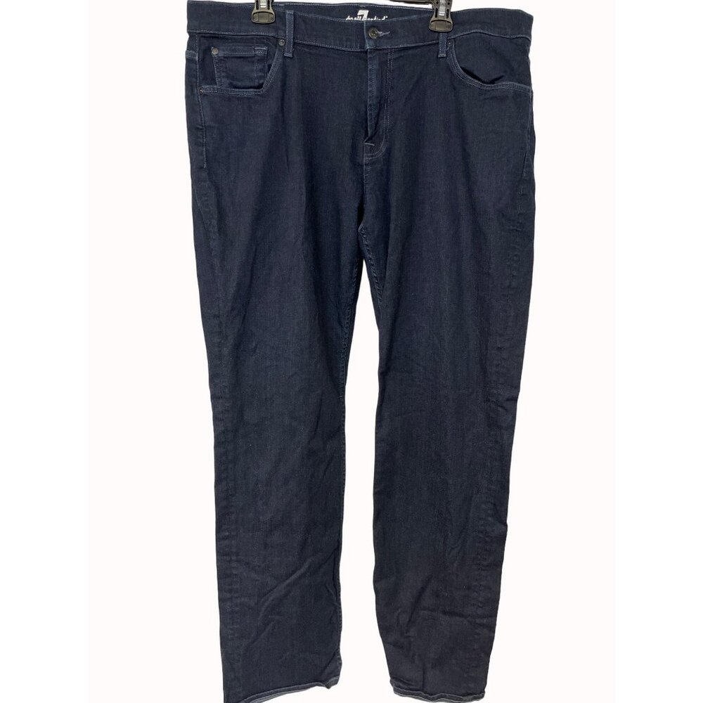7 For All Mankind Austyn Mens Blue Straight Leg Jeans Size 40 SKU 6364